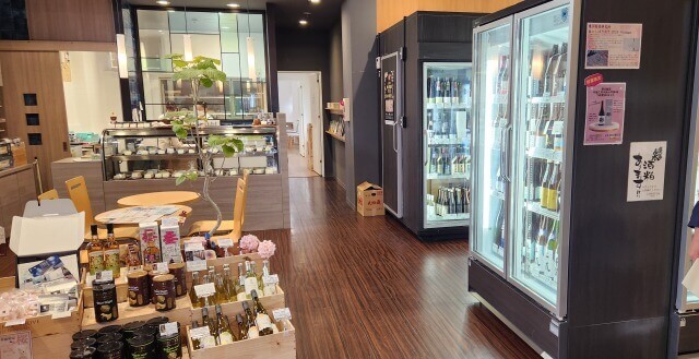 店内の全体の様子